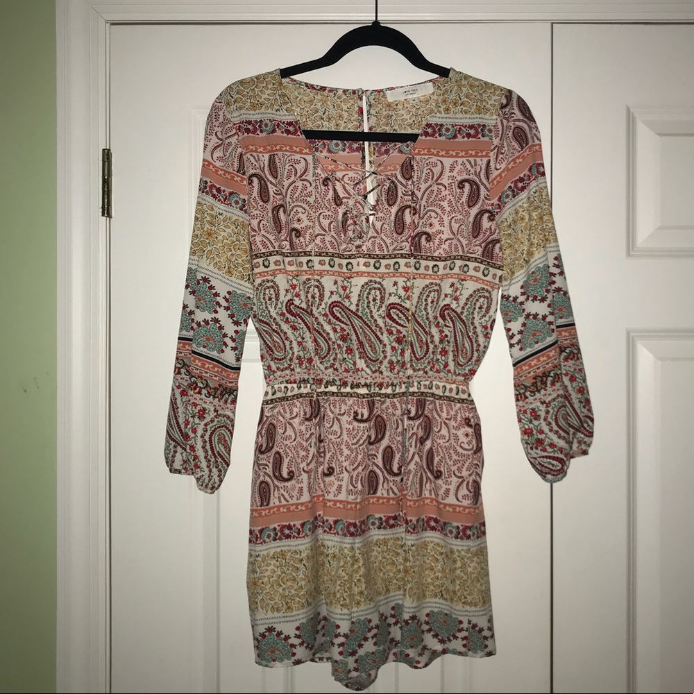 Long sleeved romper